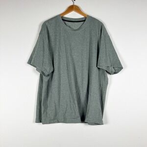 Lululemon Men's Crew Neck Short Sleeve Athletic Casual Tee Shirt Top Sage Green